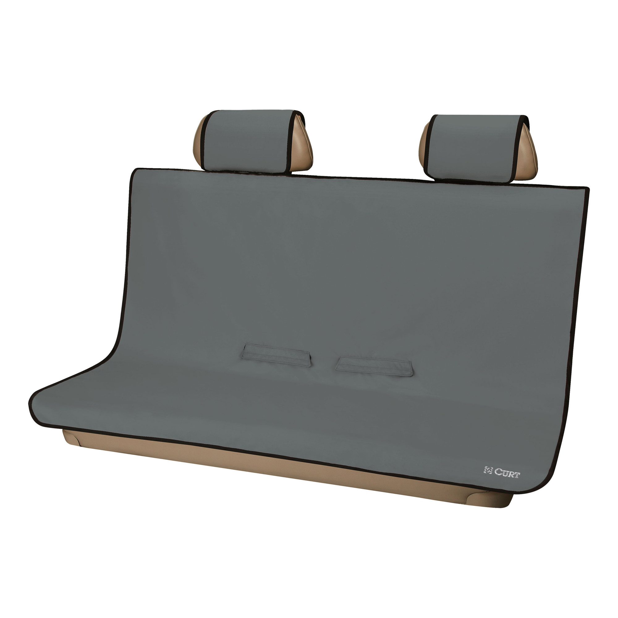 Curt Manufacturing, Seat Defender 58in.x55in. Grey Bench Seat Protector, Single, Pair, or Set Single, Seat Application Bench, Model# 18510
